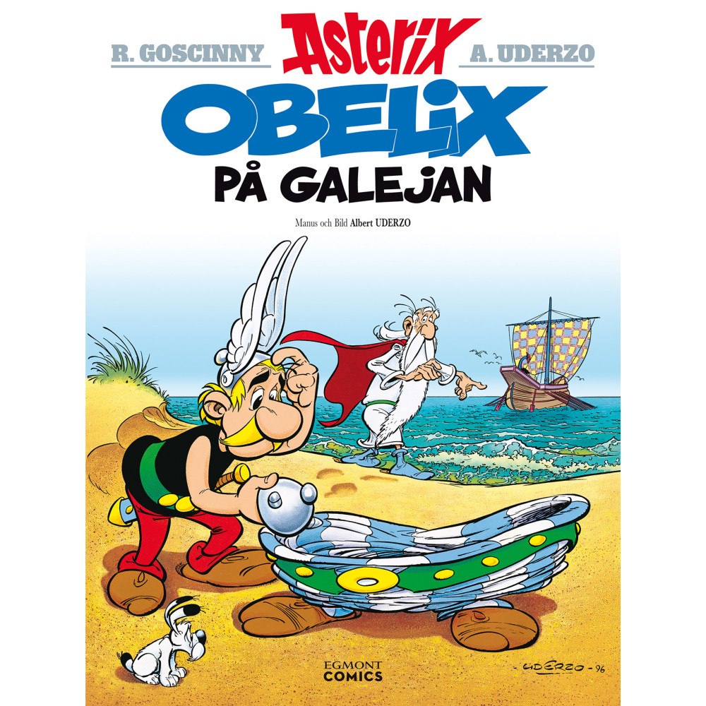 Rene Goscinny Asterix på galejan (häftad)
