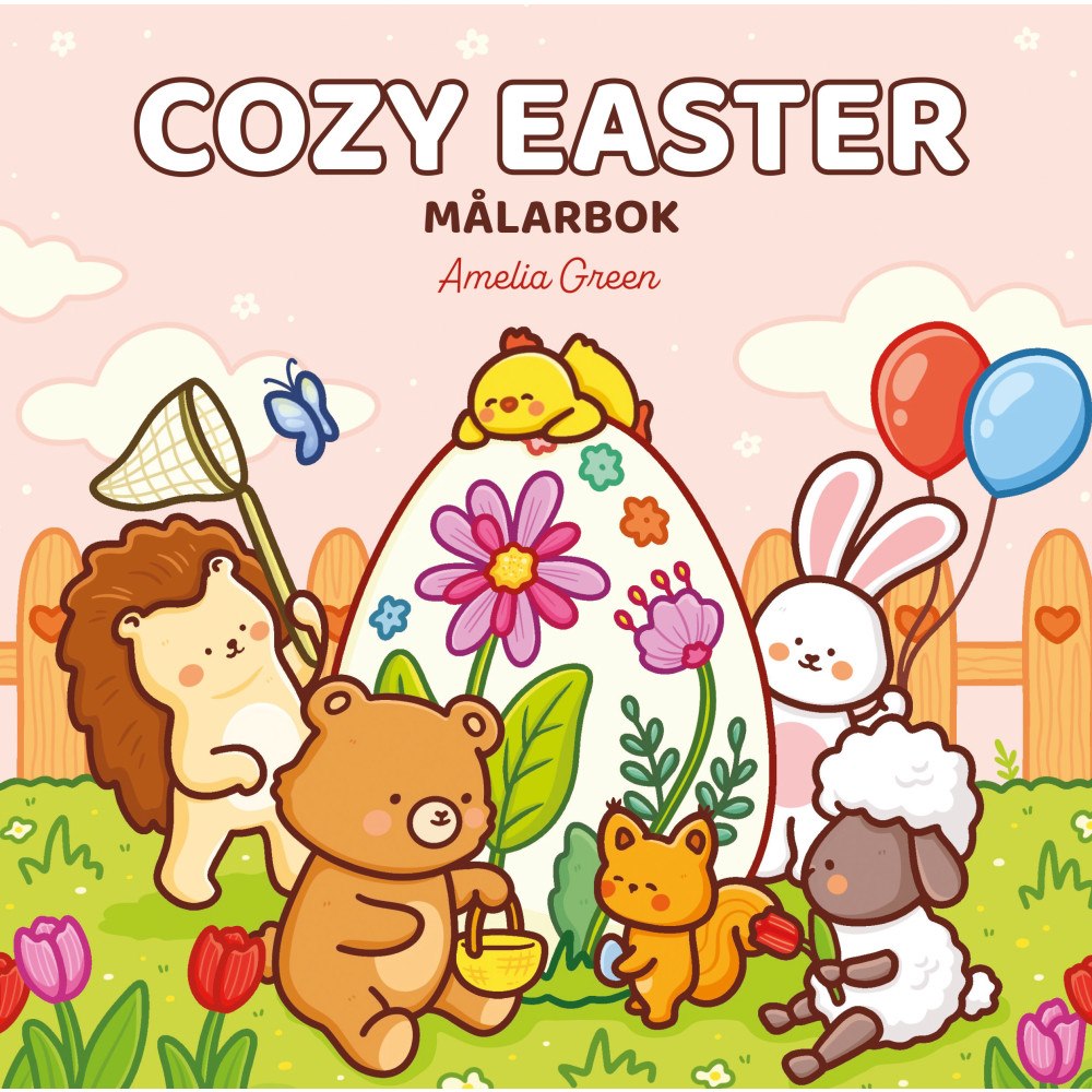 Tukan Förlag Cozy Easter målarbok (häftad)