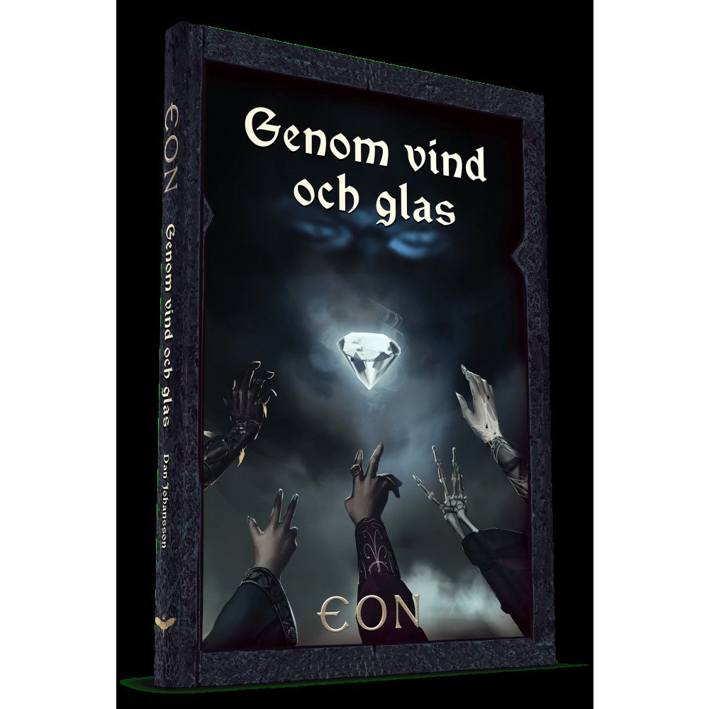 Dan Johansson Genom vind och glas. Standardutgåva (inbunden)