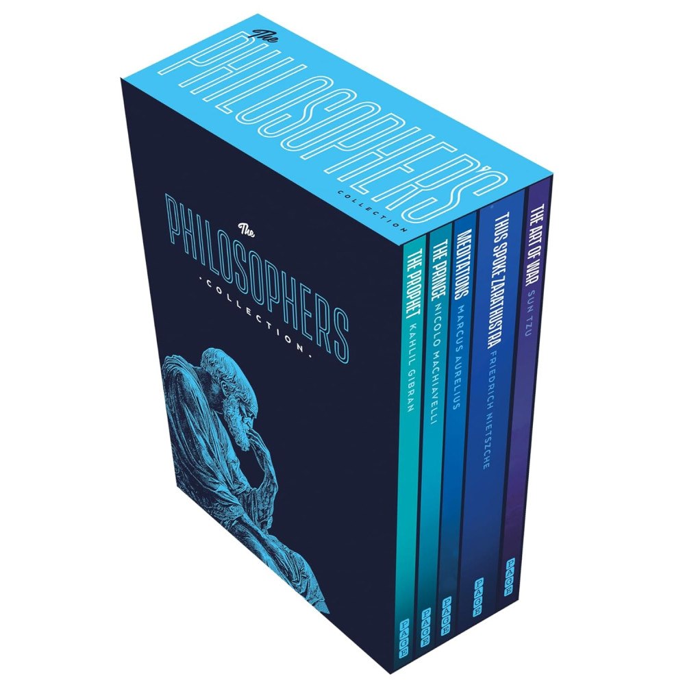 Khalil , Machiavelli, Niccolò , Aurelius, Marcus,  The Philosophers Collection (5 Book Set in Slipcase) (pocket, eng)