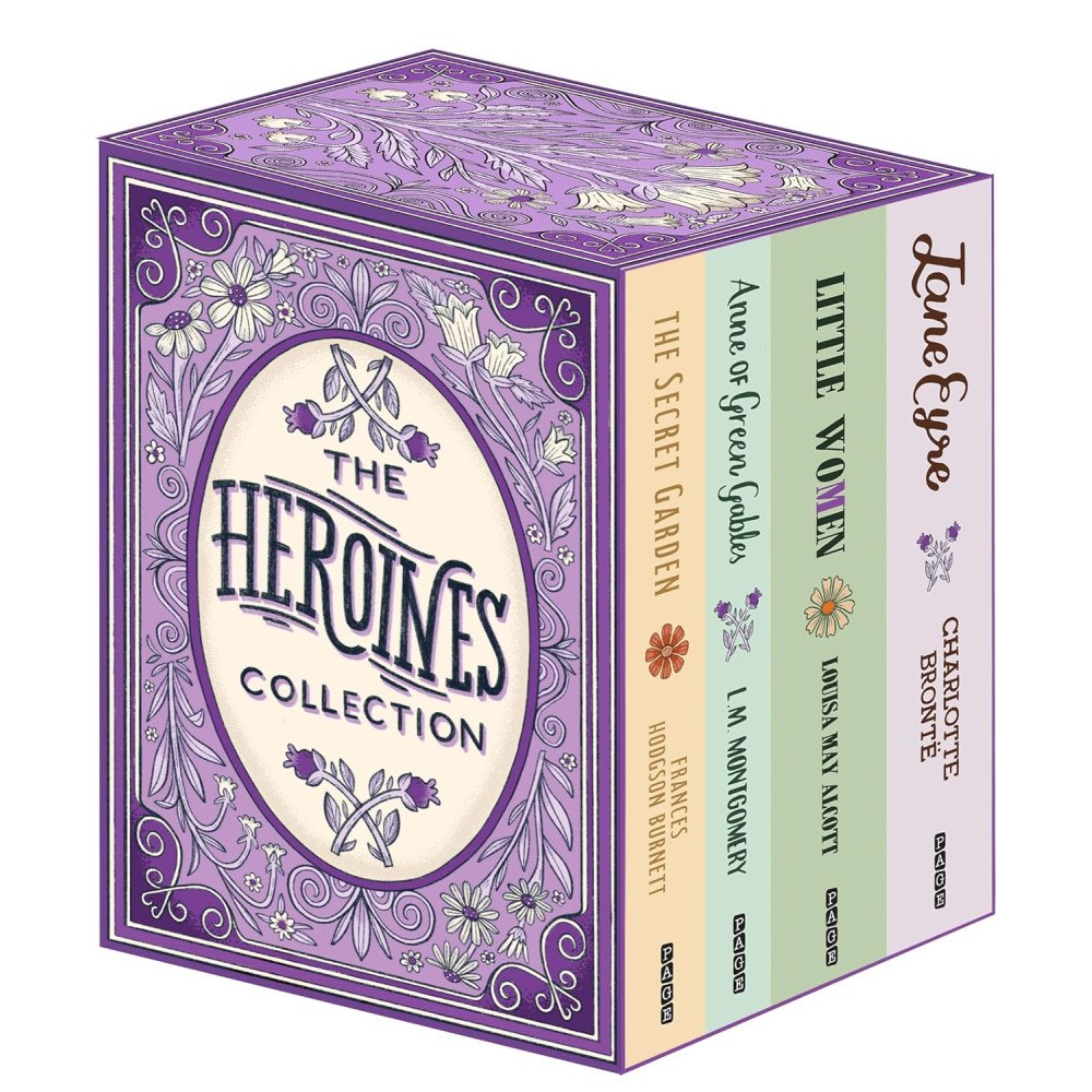 Charlotte Bronte The Heroines Collection (4 Book Set in Slipcase) (pocket, eng)