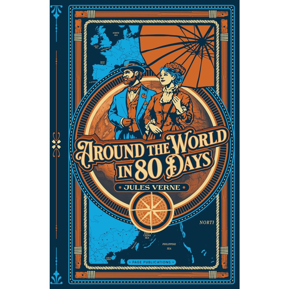 Jules Verne Around the World in Eighty Days (inbunden, eng)