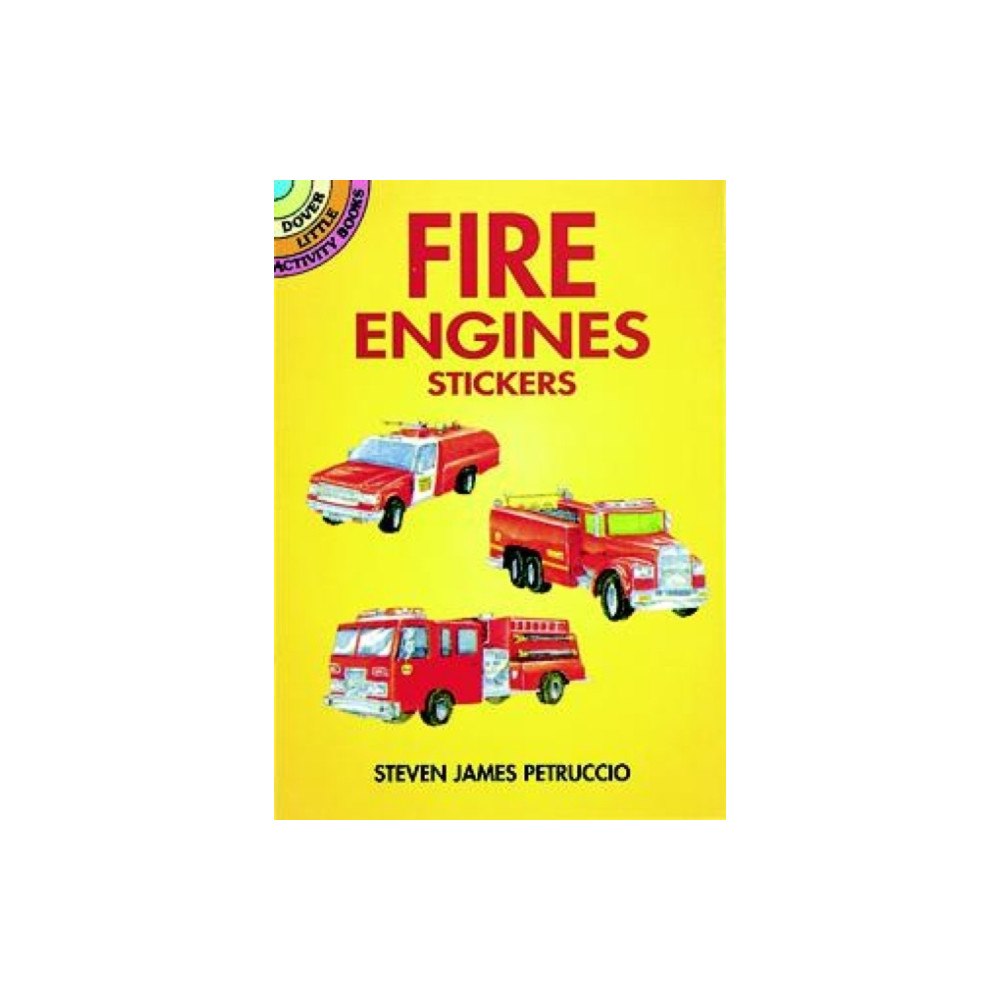 Dover publications inc. Fire Engines Stickers (häftad, eng)