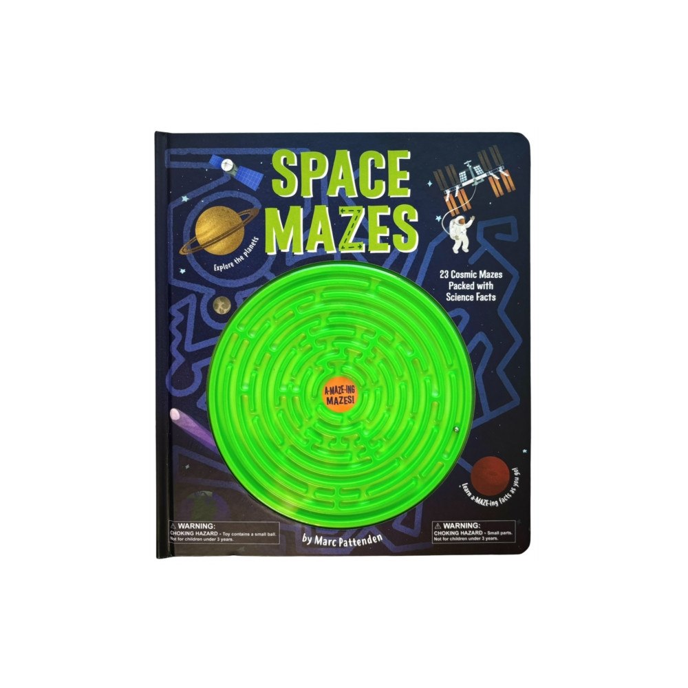 Arcturus publishing ltd Space Mazes (inbunden, eng)