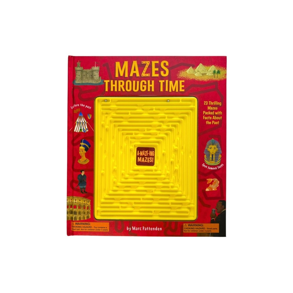 Arcturus publishing ltd Mazes Through Time (inbunden, eng)