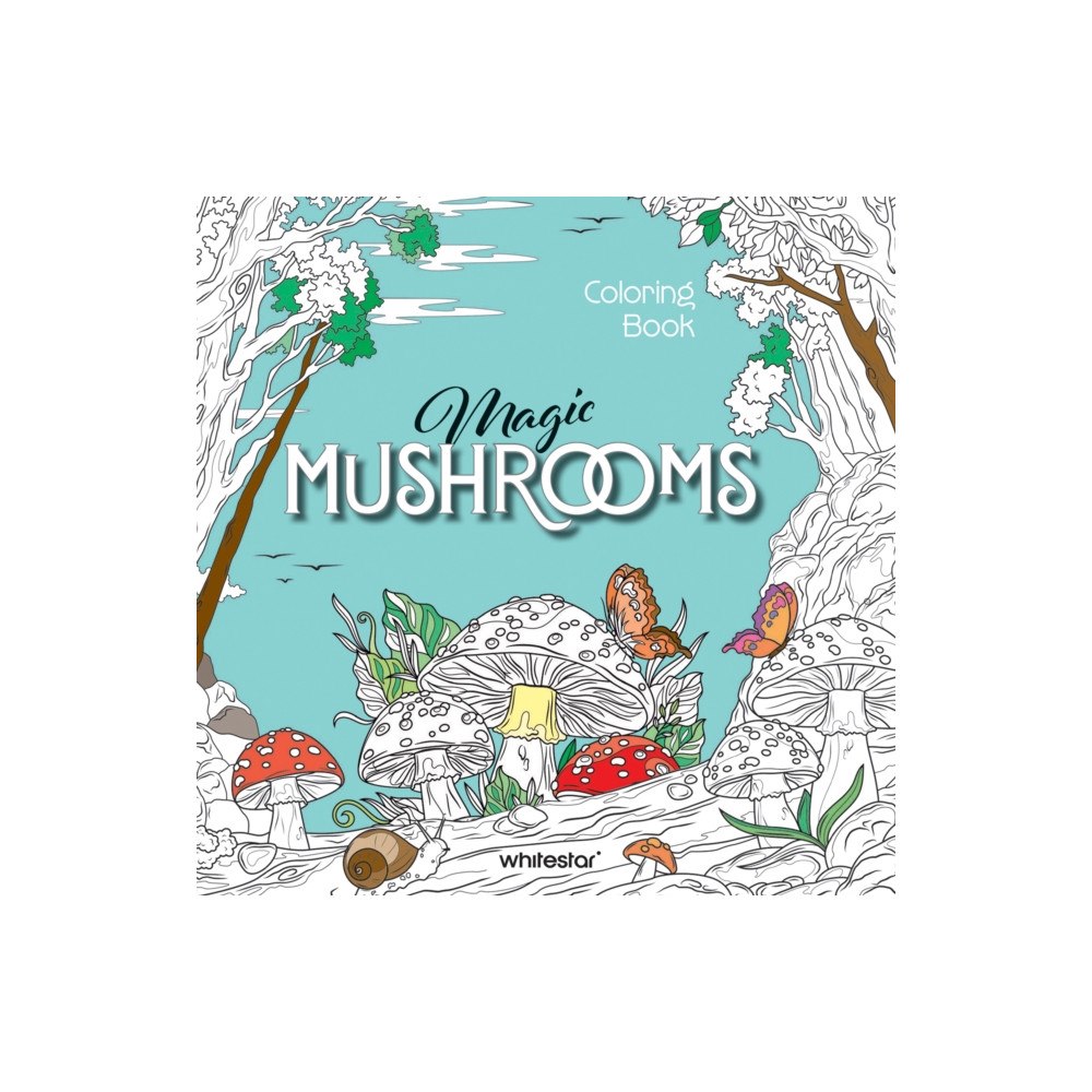 White Star Magic Mushrooms Colouring Book (häftad, eng)