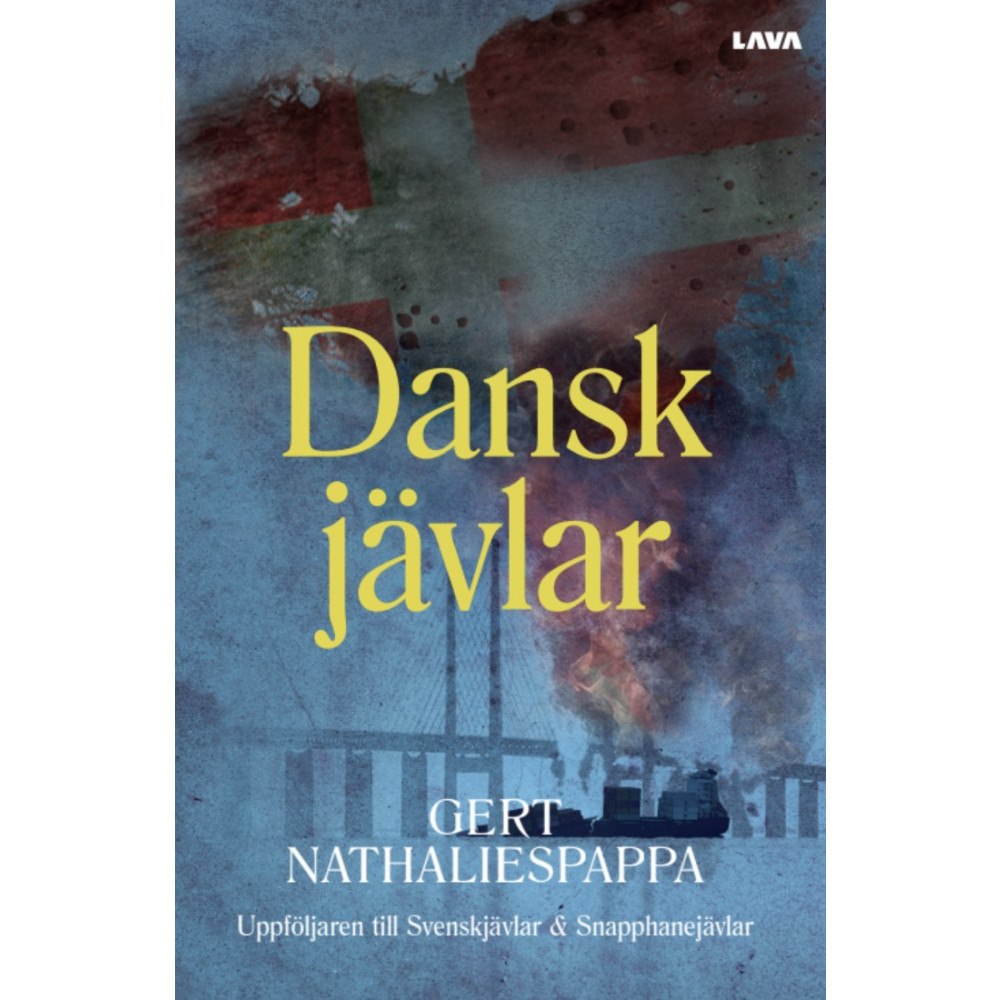 Gert Nathaliespappa Danskjävlar (bok, danskt band)
