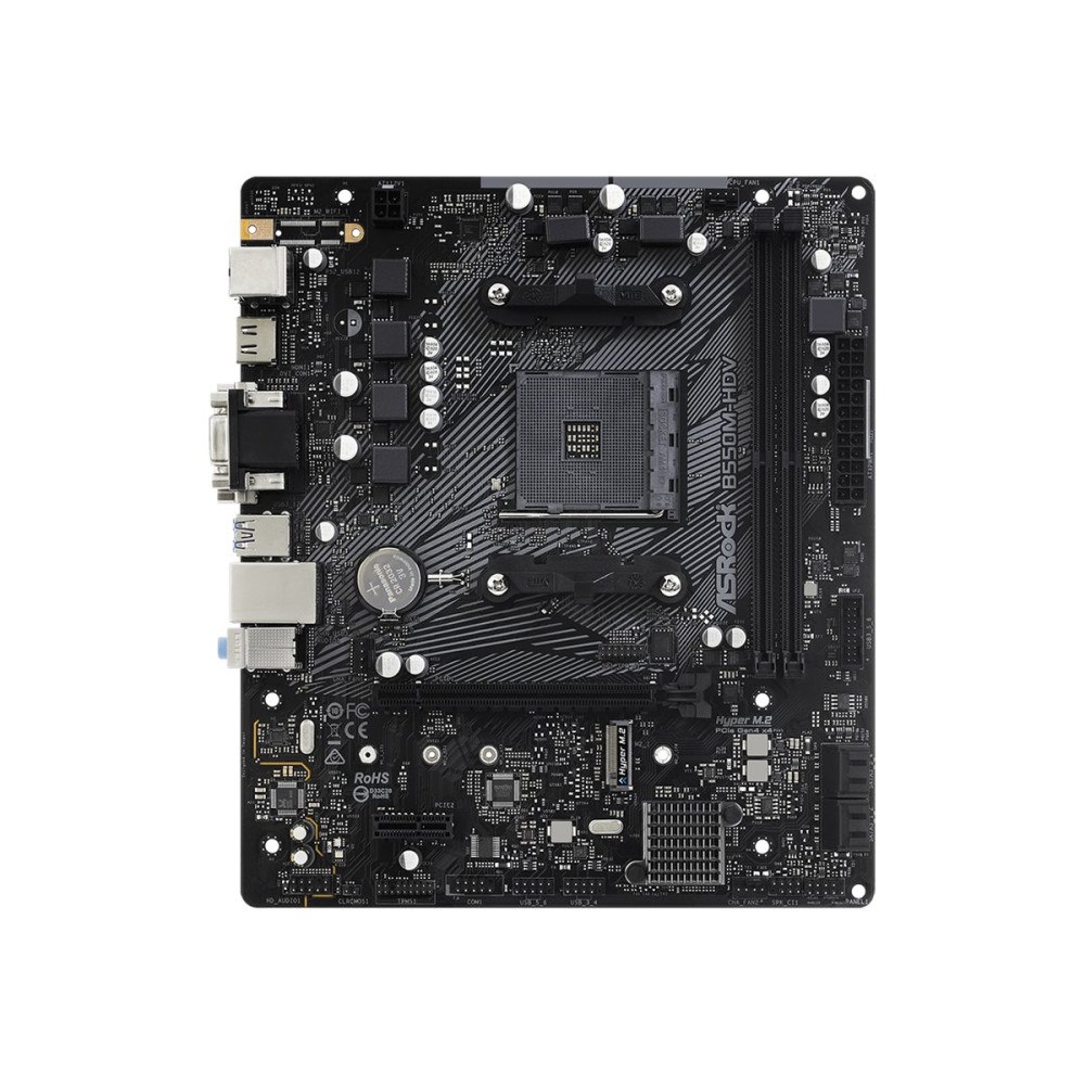 ASRock ASRock B550M-HDV - moderkort - micro ATX - Socket AM4 - AMD B550