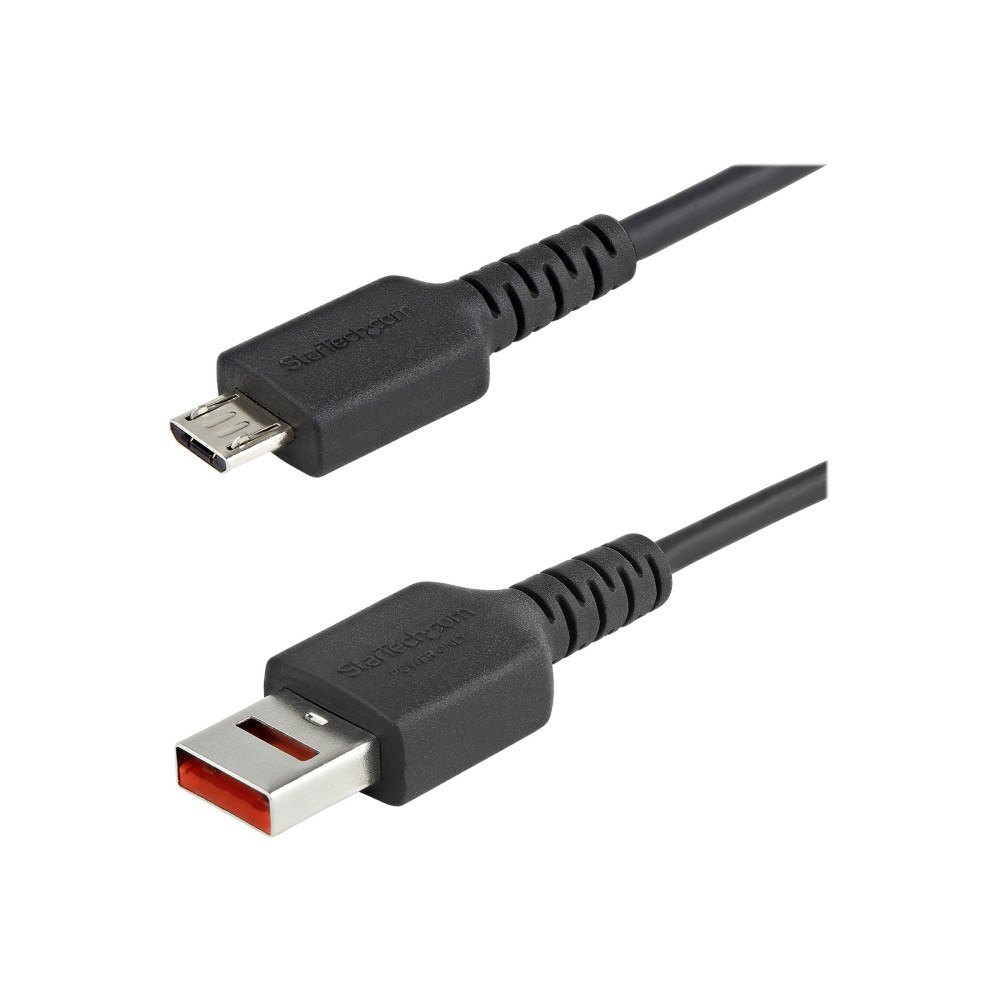 StarTech.com StarTech.com Säker laddningskabel på 1 m - USB-A till Micro USB-B-datablockerarkabel för endast laddning - Laddningskabe...