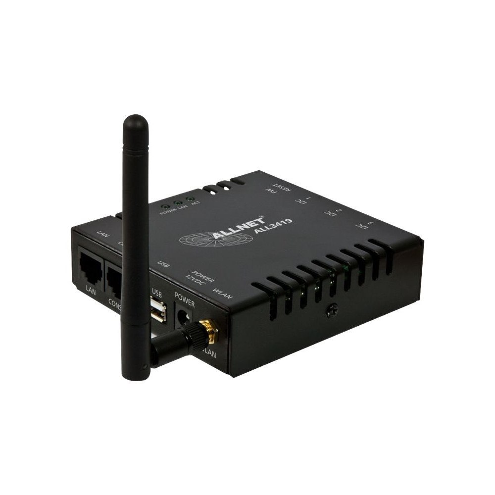 ALLNET ALLNET ALL3419 - termostat - 802.11b/g/n - med ALLNET ALL3006 temperature sensor