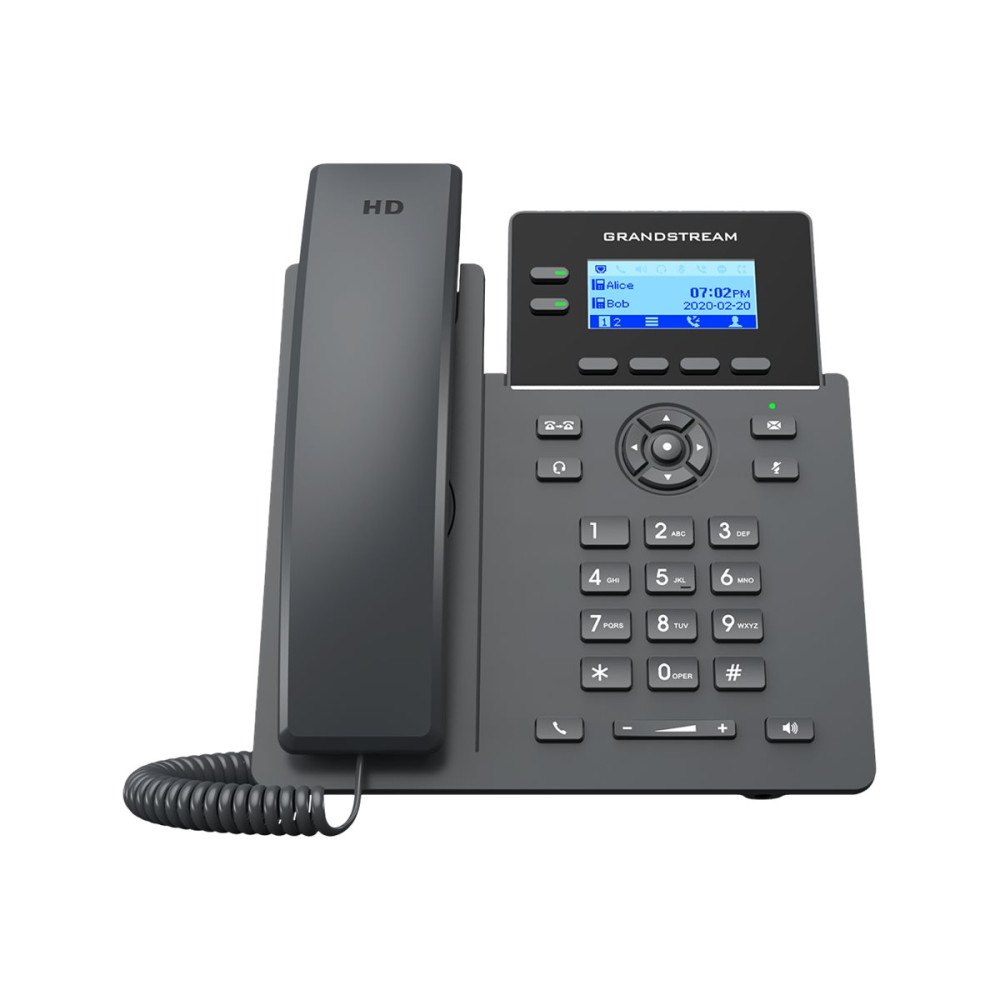 Grandstream Grandstream GRP2602W - VoIP-telefon - 5-vägs samtalsförmåg