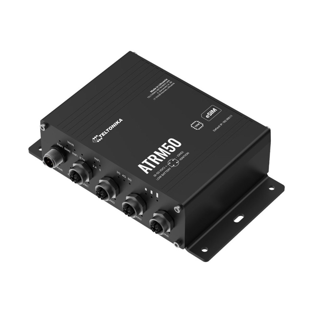 Teltonika Teltonika ATRM50 - trådlös router - WWAN - Wi-Fi 5 - 5G, 3G, 4G - försänkt montering möjlig