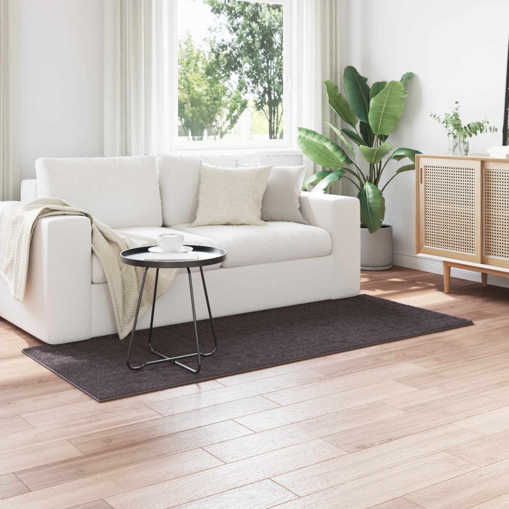 vidaXL Områdesmattor Rektangulär Antracit 150 x 80 cm