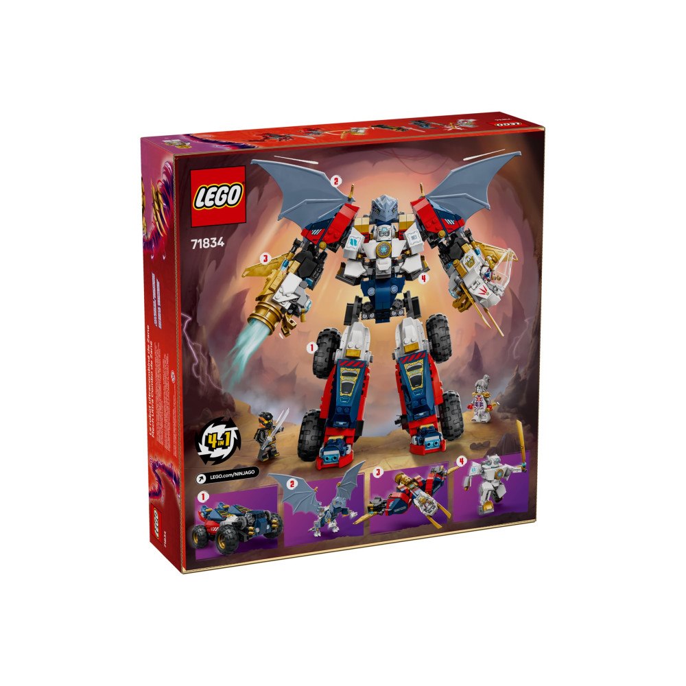 LEGO LEGO Ninjago 71834 - Zanes Ultra Kombinerings Mech - byggsats