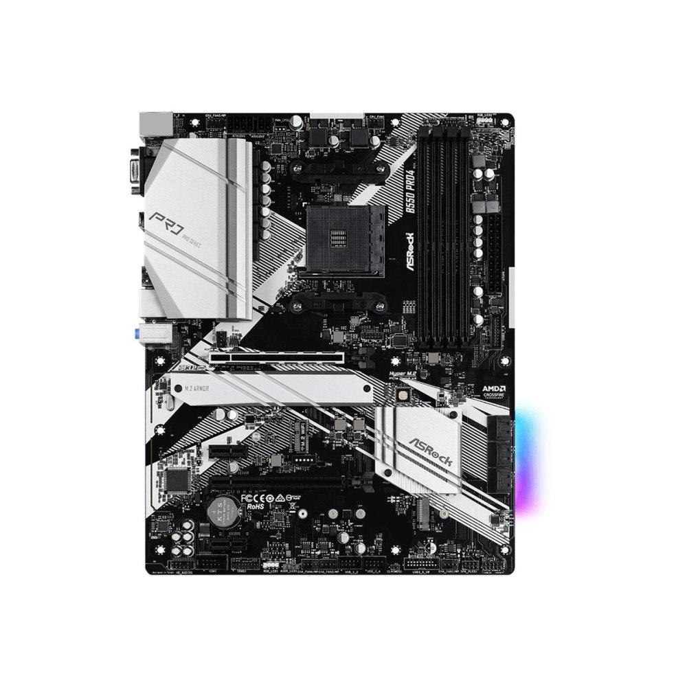 ASRock ASRock B550 Pro4 - moderkort - ATX - Socket AM4 - AMD B550