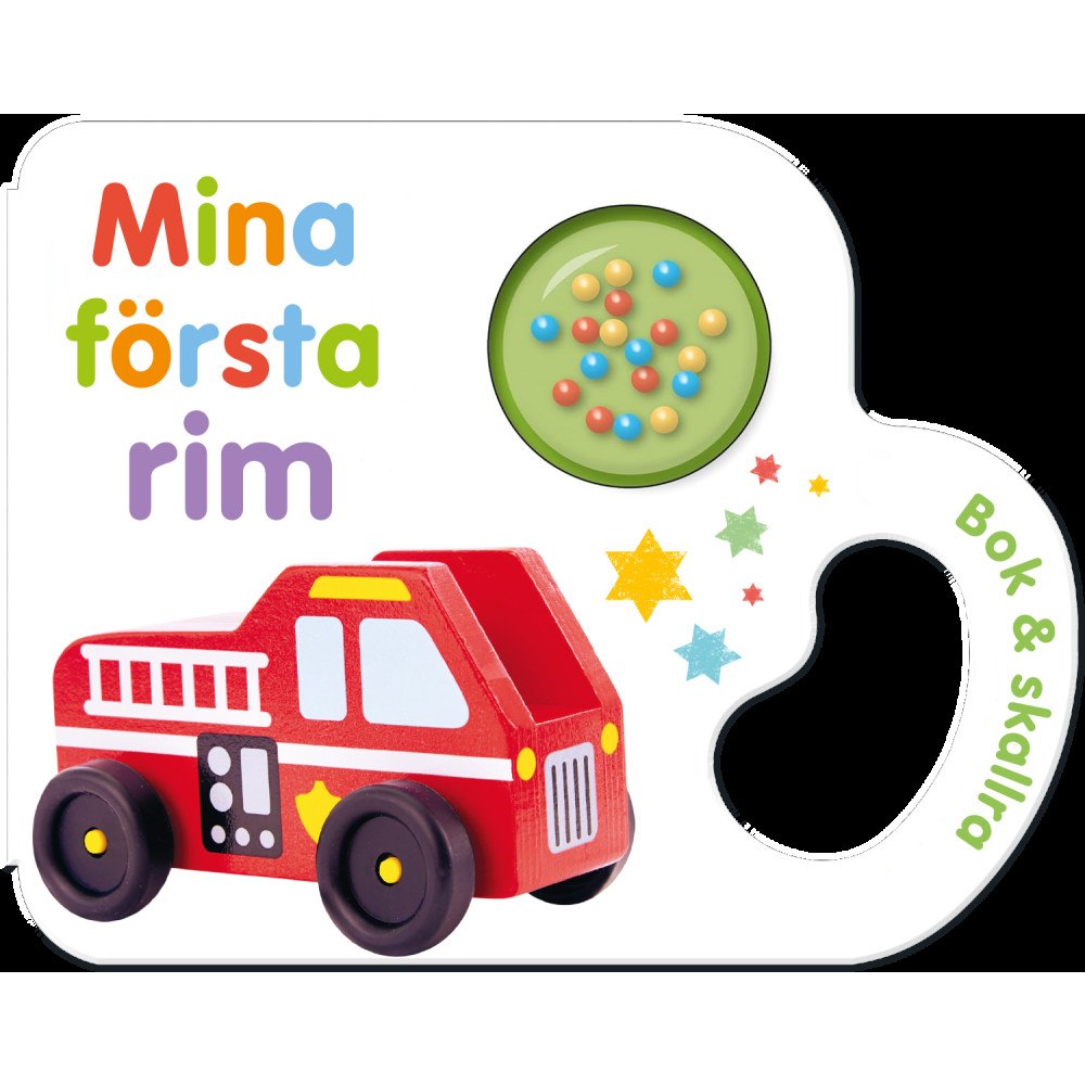 Tukan Förlag Bok & skallra : mina första rim (bok, board book)