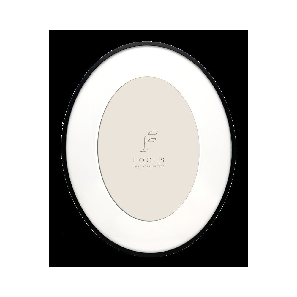 FOCUS Focus Aster Oval Black 24,6x30,6/PP 18x24