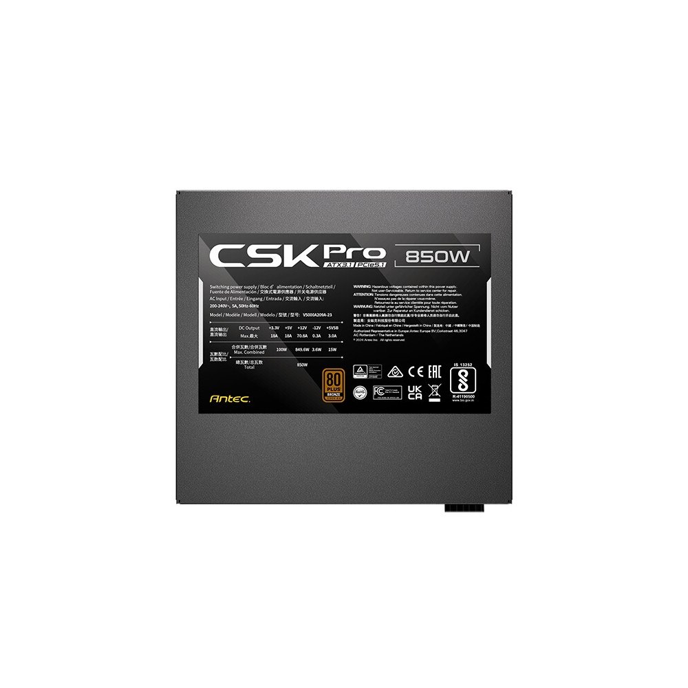 Antec Antec SIGNATURE CSK850 PRO ATX3.1, 850 W, 200