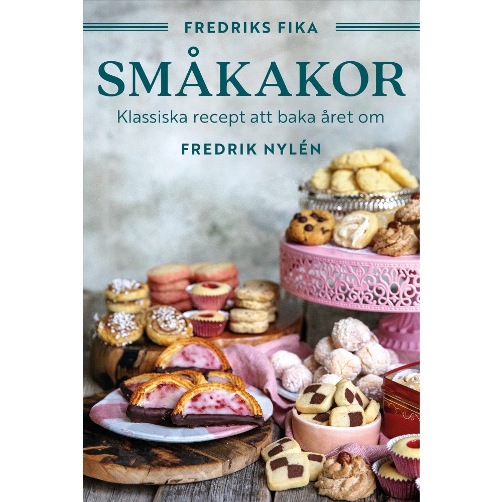 Fredrik Nylén Fredriks fika : småkakor - från hallongrottor till jitterbuggare och chocolate chip cookies (inbunden)