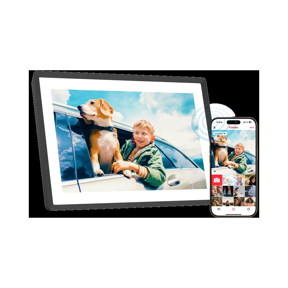 LEXAR Lexar I Pexar Digital Picture Frame I 10.1-inch (Black) expandable with 32GB SD card or USB Flash