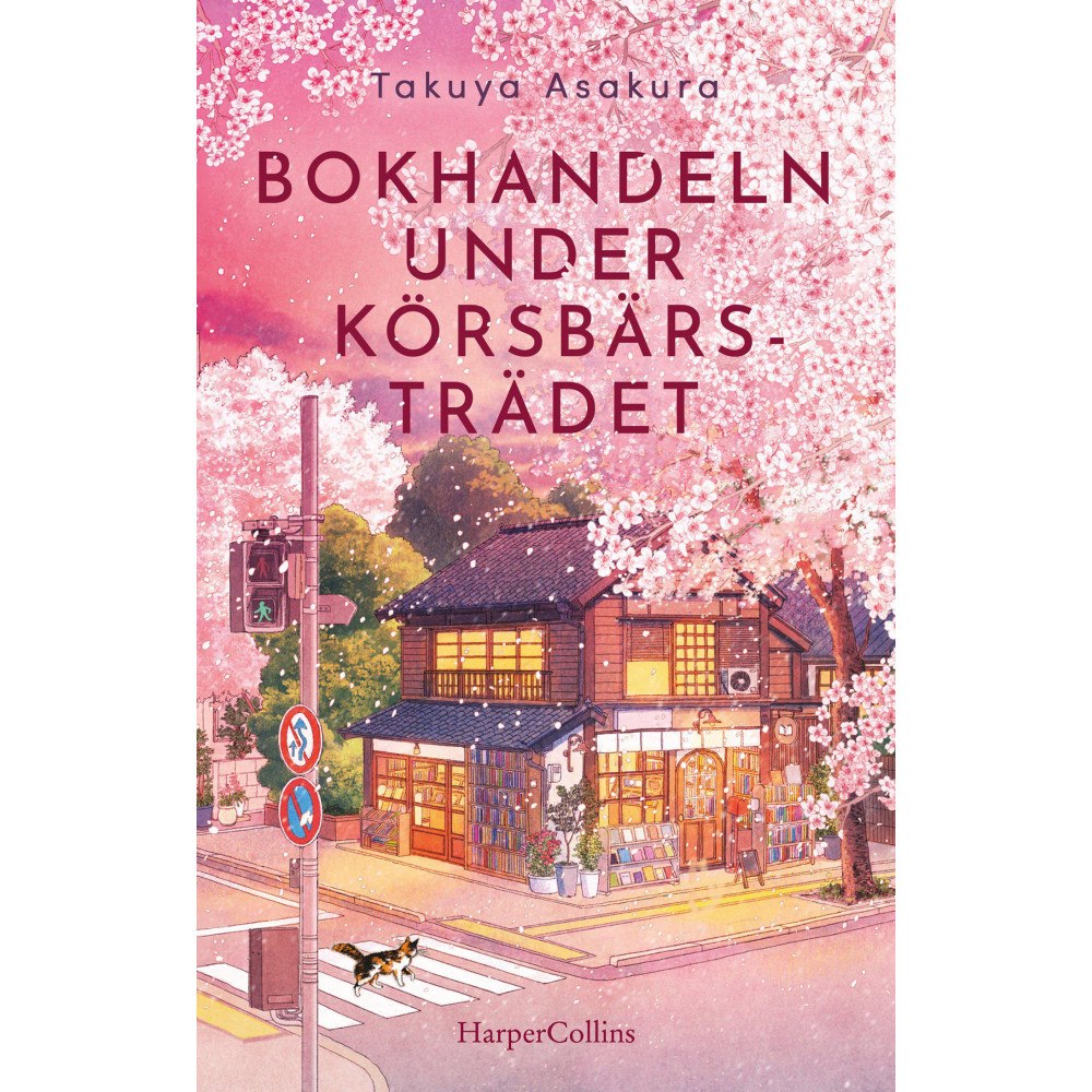 Takuya Asakura Bokhandeln under körsbärsträdet (inbunden)