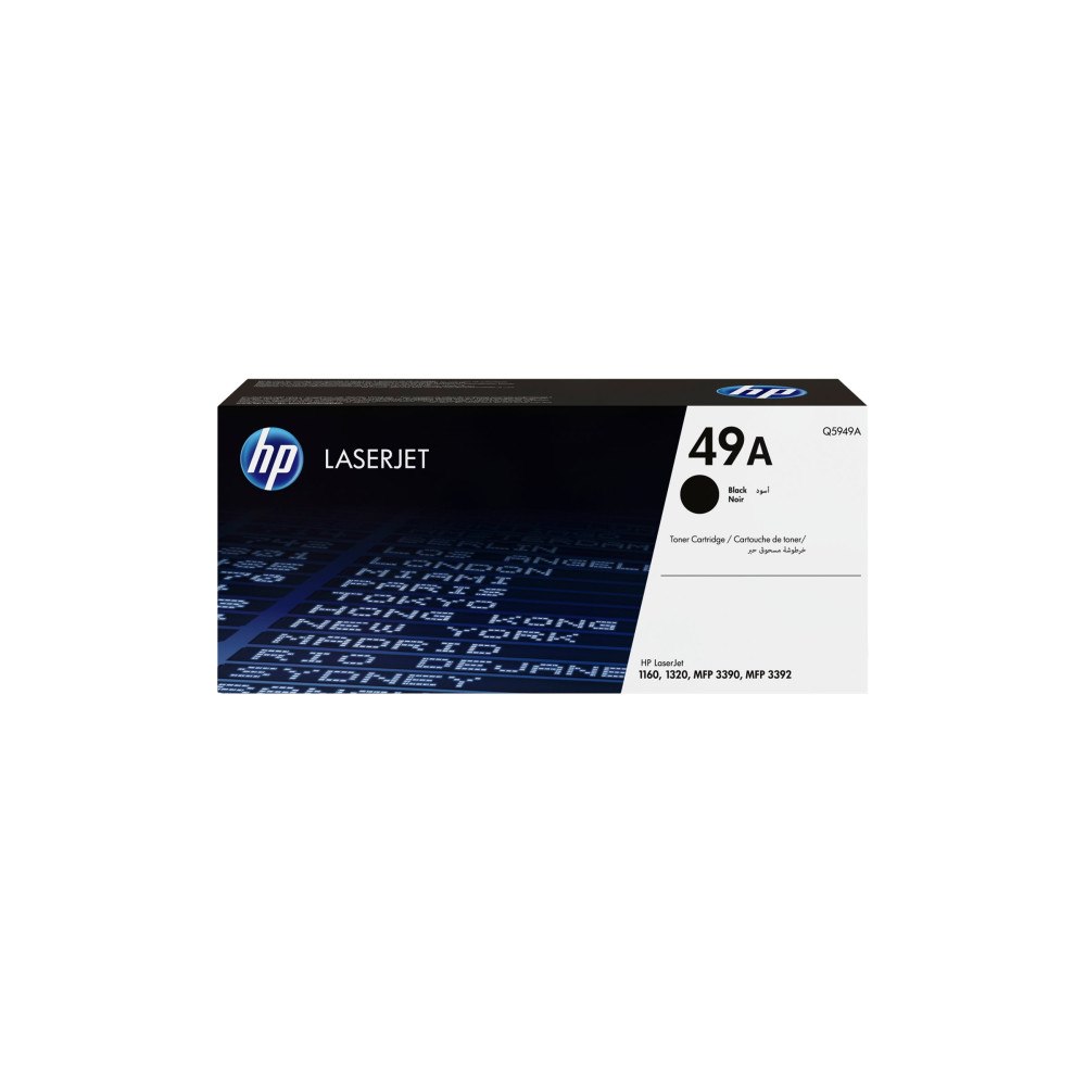 Hewlett-Packard HP 49A - svart - original - LaserJet - tonerkassett (Q5949A)