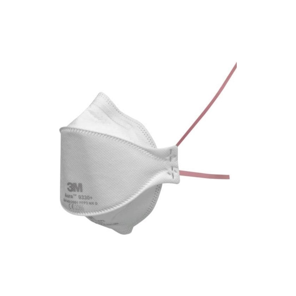 3M 3M Aura 9330+ Finstøvmaske utan ventil FFP3 20 stk DIN EN 14...