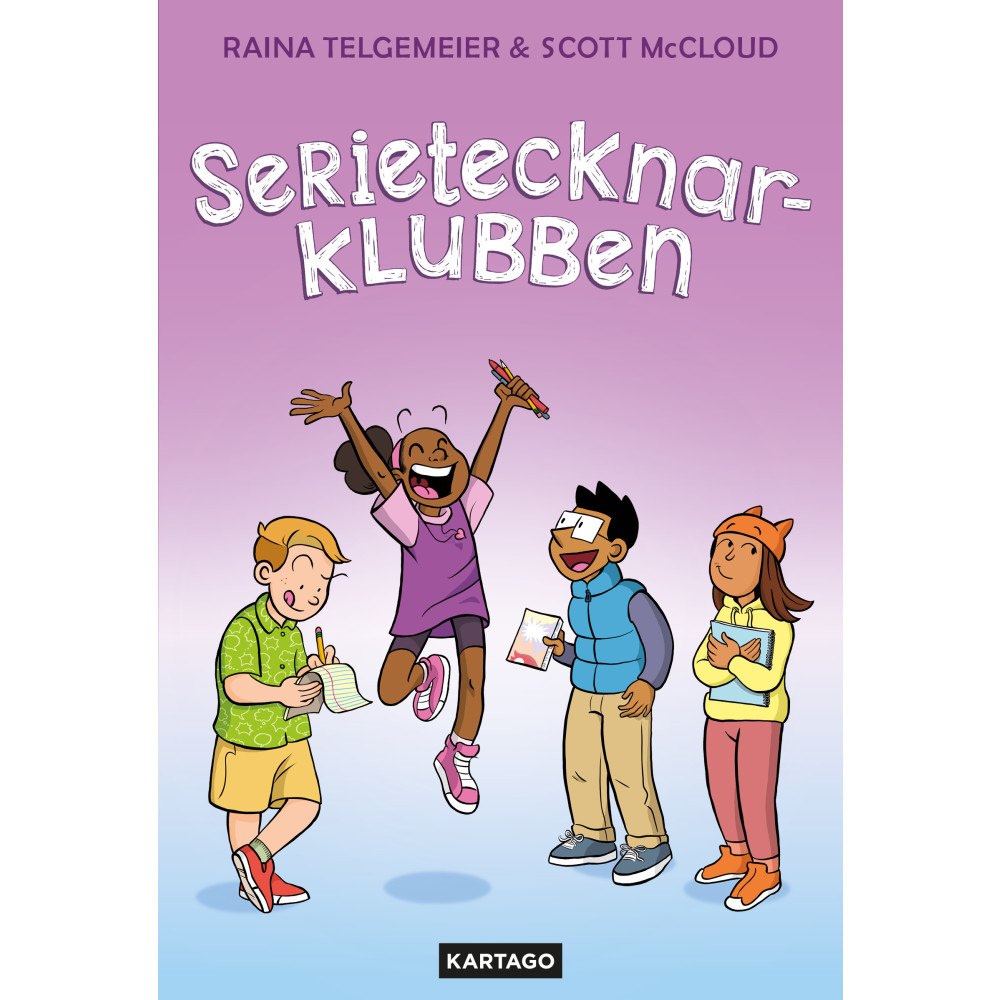 Raina Telgemeier Serietecknarklubben (inbunden)