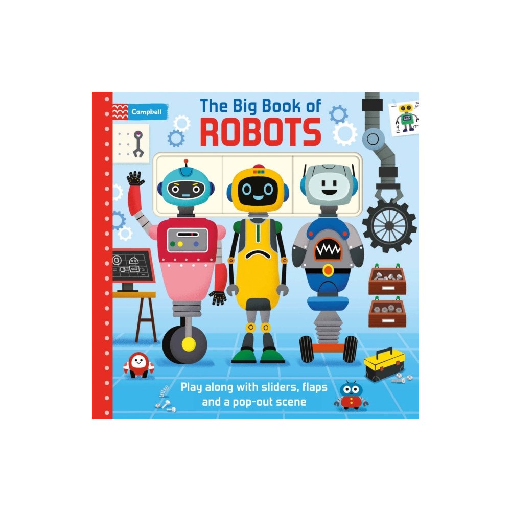 Pan Macmillan The Big Book of Robots (bok, board book, eng)