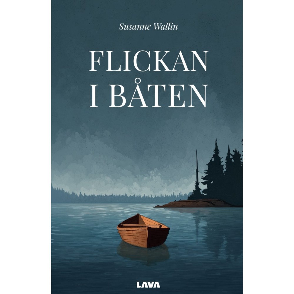 Susanne Wallin Flickan i båten (bok, danskt band)