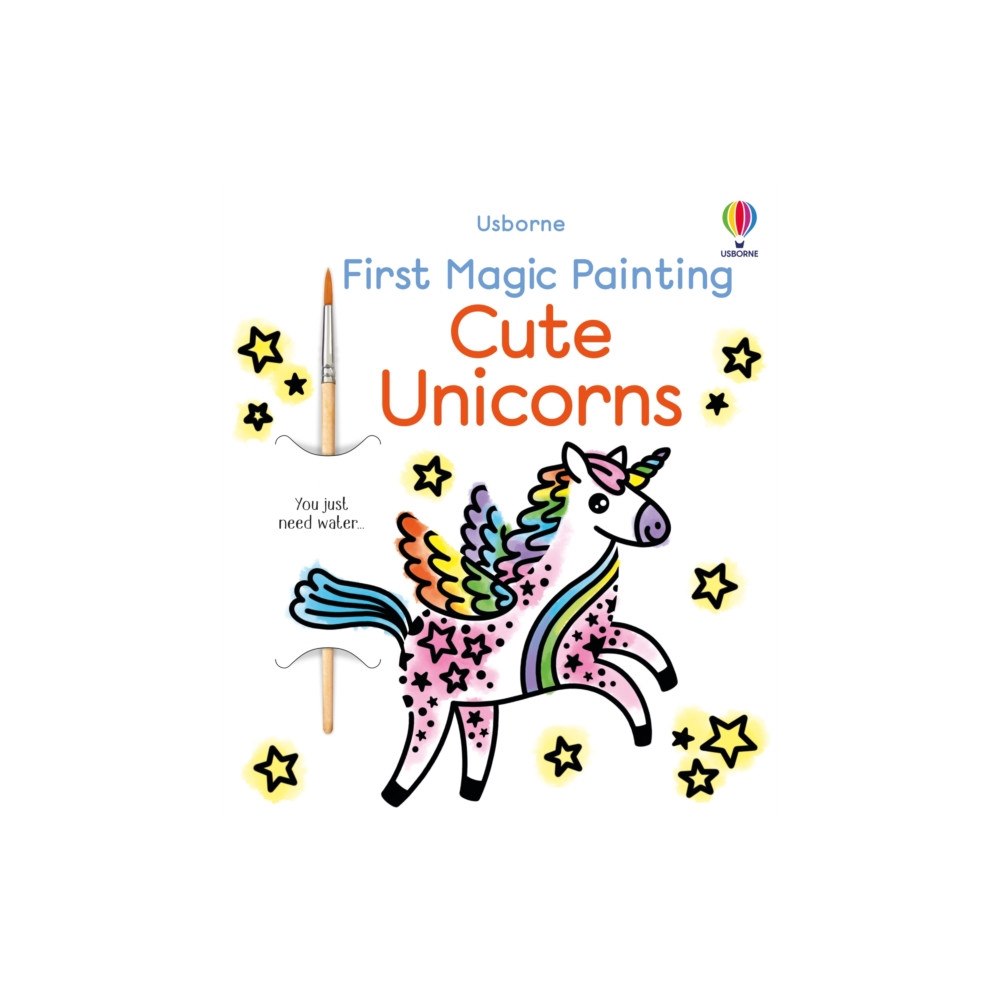 Usborne Publishing Ltd First Magic Painting Cute Unicorns (häftad, eng)