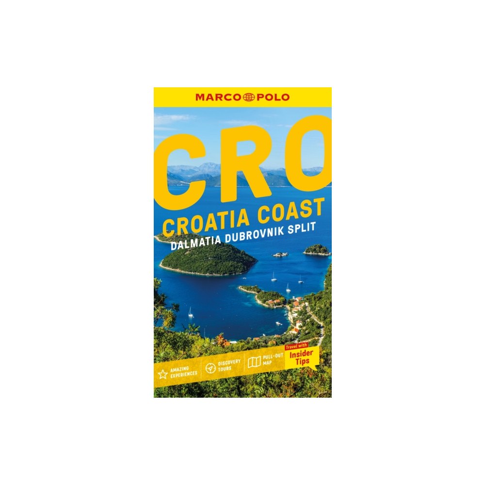 Heartwood Publishing Croatia Coast Marco Polo Pocket Travel Guide - with pull out map (häftad, eng)