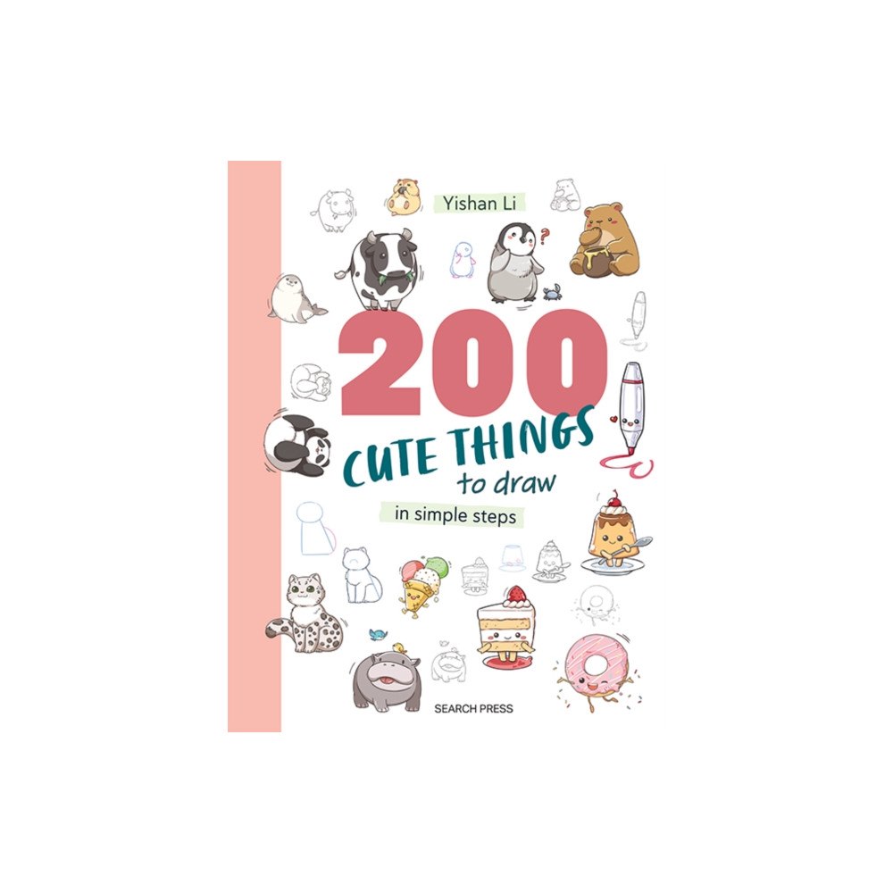 Search Press Ltd 200 Cute Things to Draw (häftad, eng)