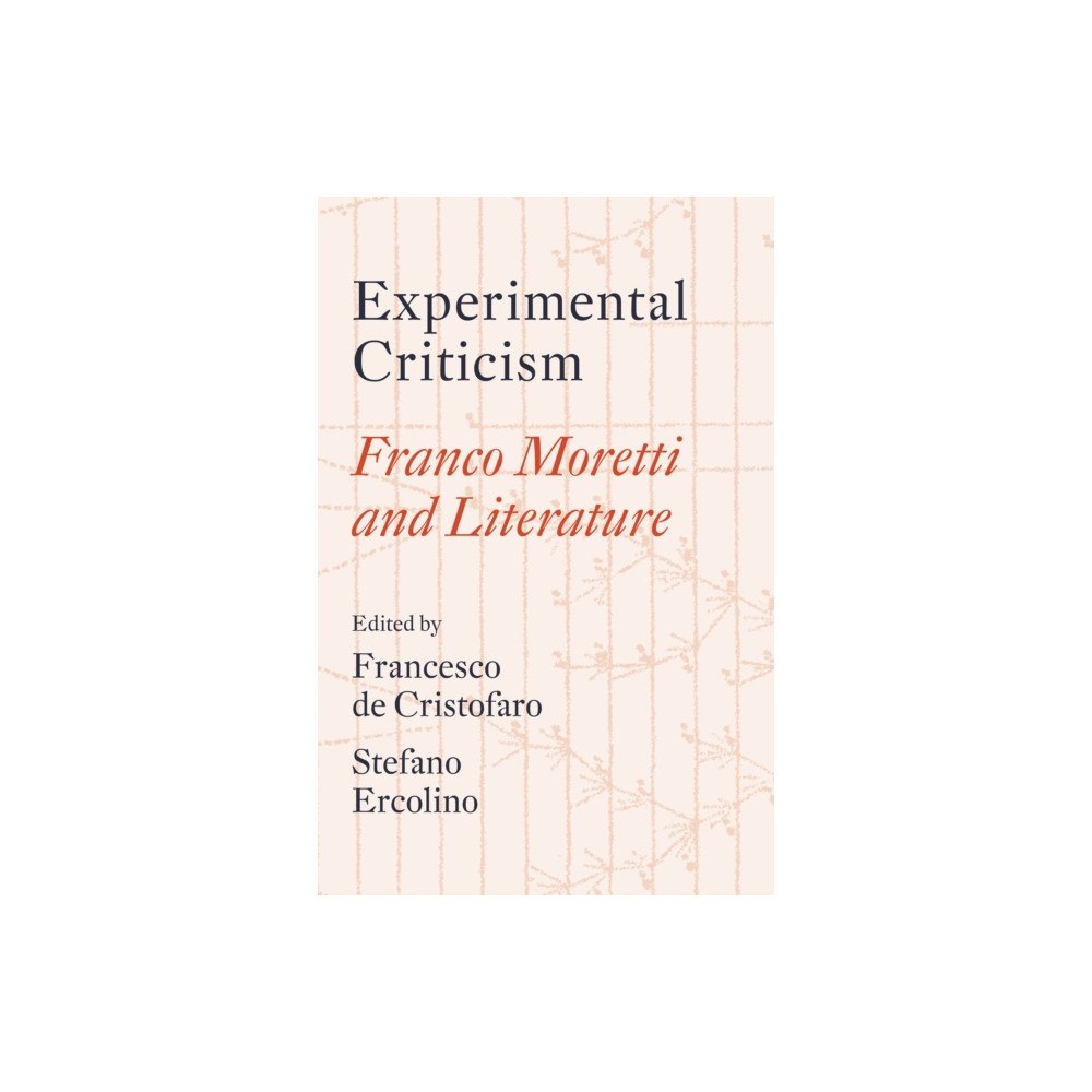 Verso Books Experimental Criticism (häftad, eng)