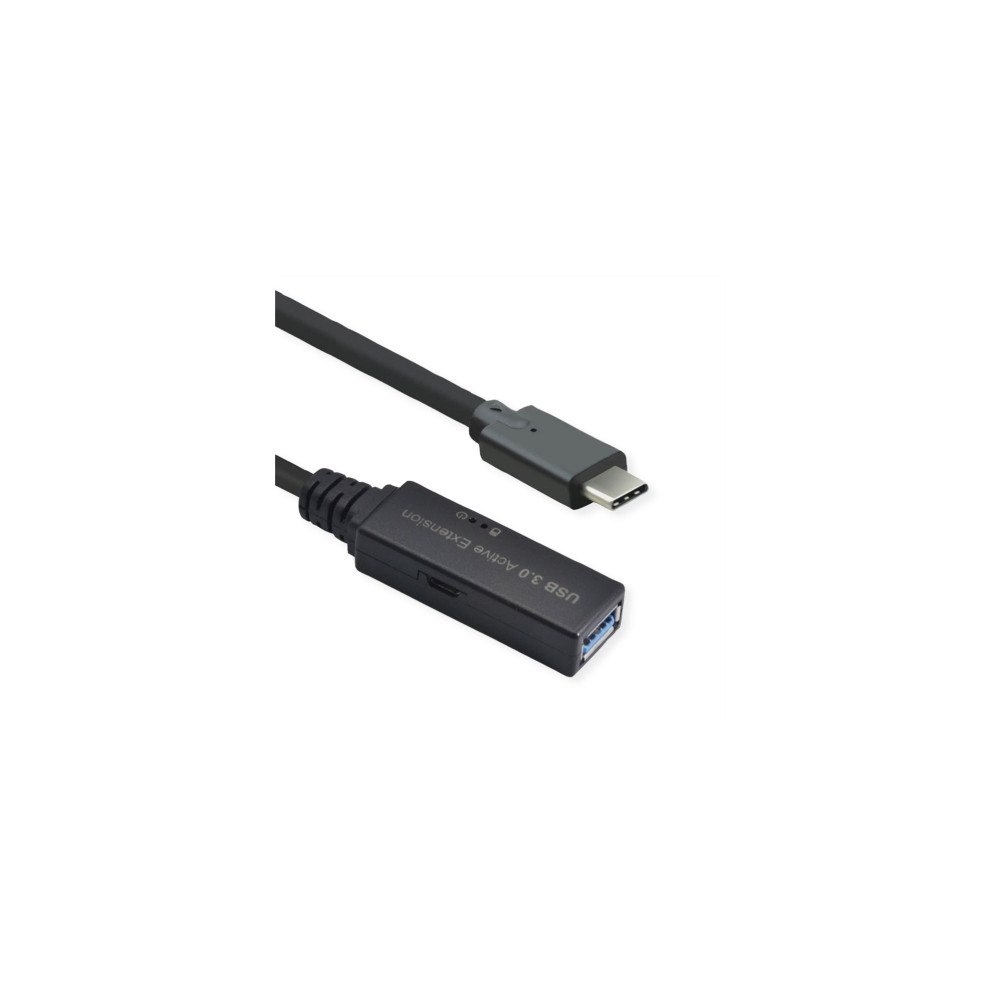 ROLINE ROLINE 12.04.1066, 10 m, USB C, USB A, USB 3.2 Gen 1 (3.1 Ge...