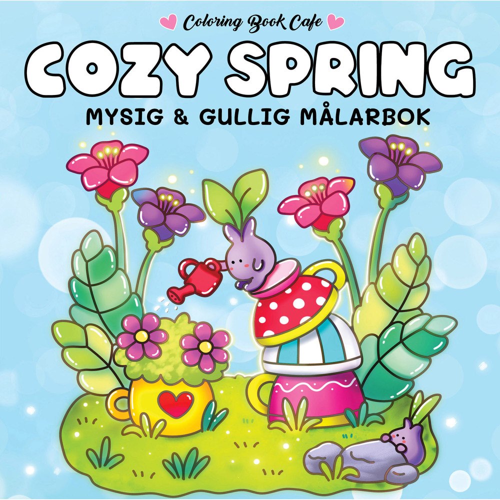 Legind Målarbok :Cozy  Spring