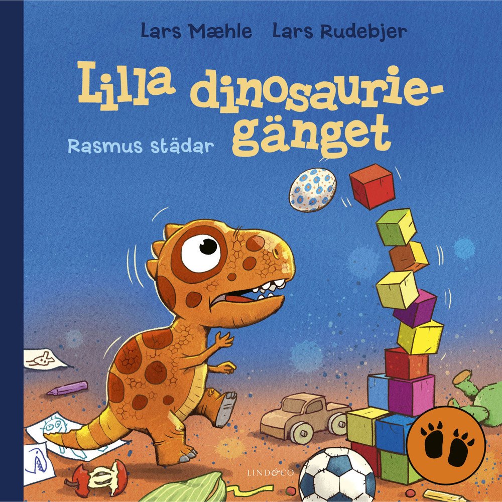 Lind & Co Lilla dinosauriegänget Rasmus städar