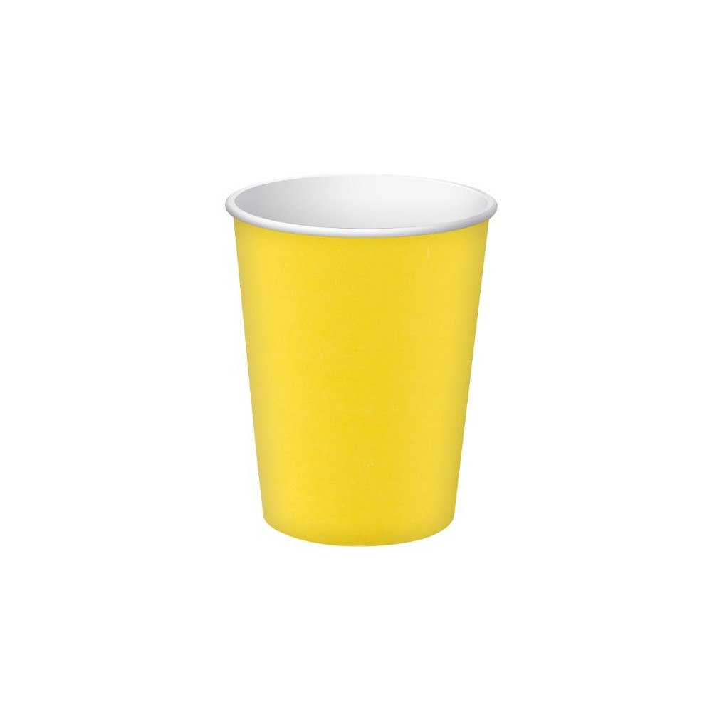PRONAPPE Pappersbägare PRONAPPE 20cl gul 15/fp