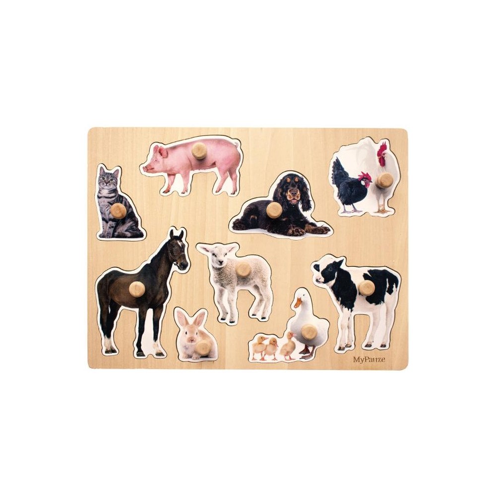 MYPAUZE Knoppussel bondgårdsdjur