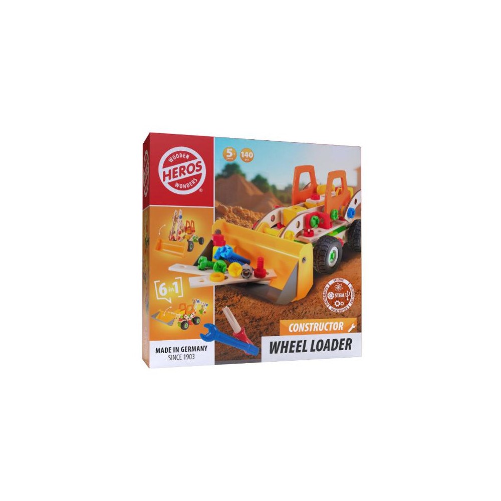 No Brand Byggkonstruktion HEROS Lastare 140delar