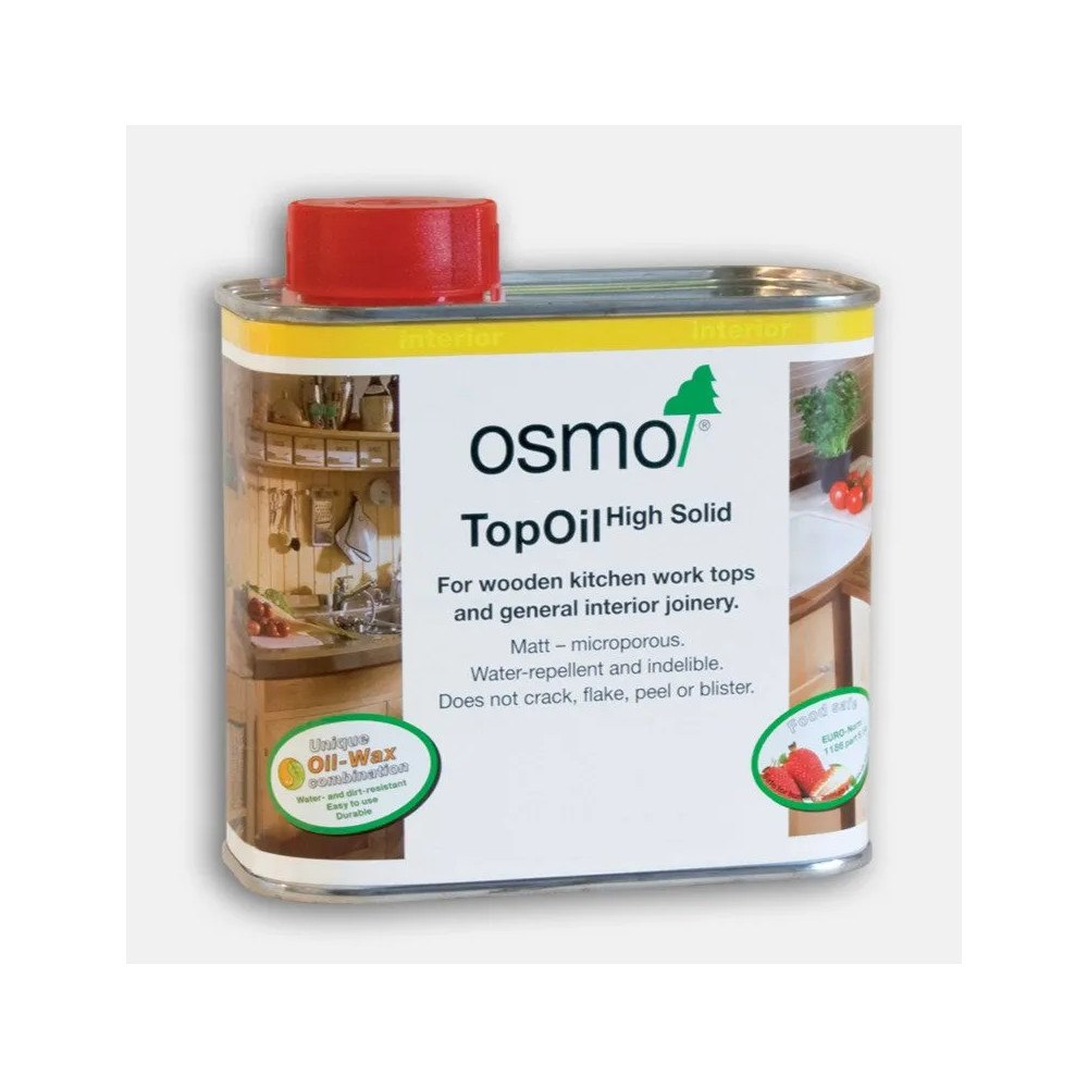 OSMO OSMO Topoil 3068, träolja med hårda vaxer, naturell, för bor...