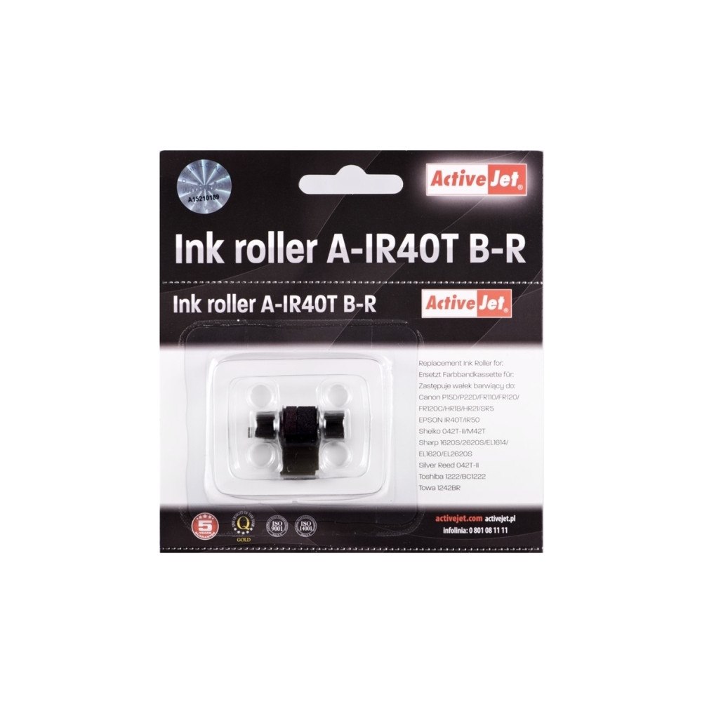 ActiveJet Activejet A-IR40T, Bläckrulle för skrivare, Bläckstråleskriv...