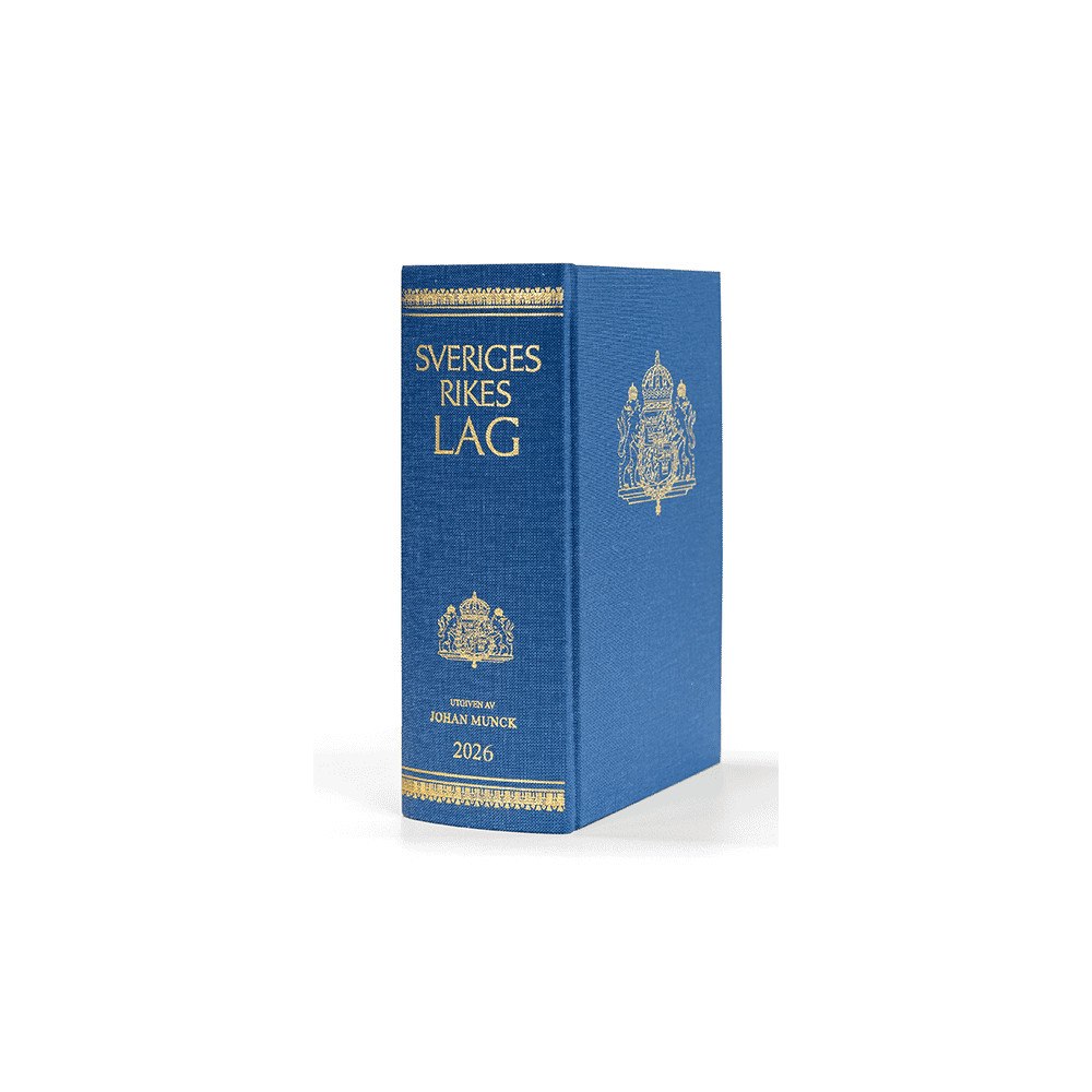 Johan Munck Sveriges Rikes Lag 2026 klotband (inbunden)