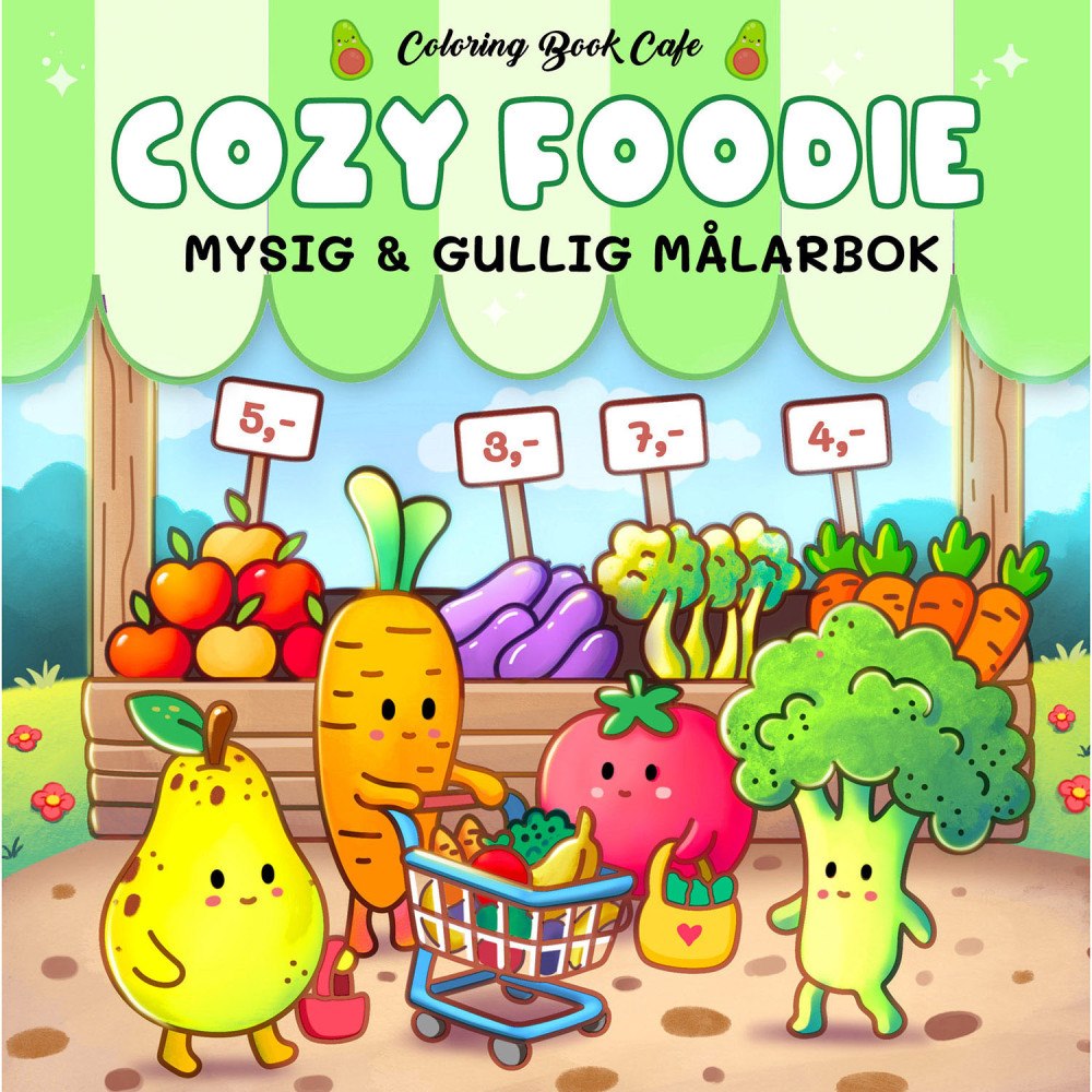 Legind Målarbok : Cozy Foodie
