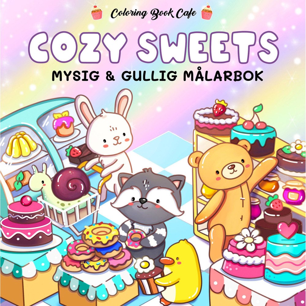 Legind Målarbok : Cozy Sweets