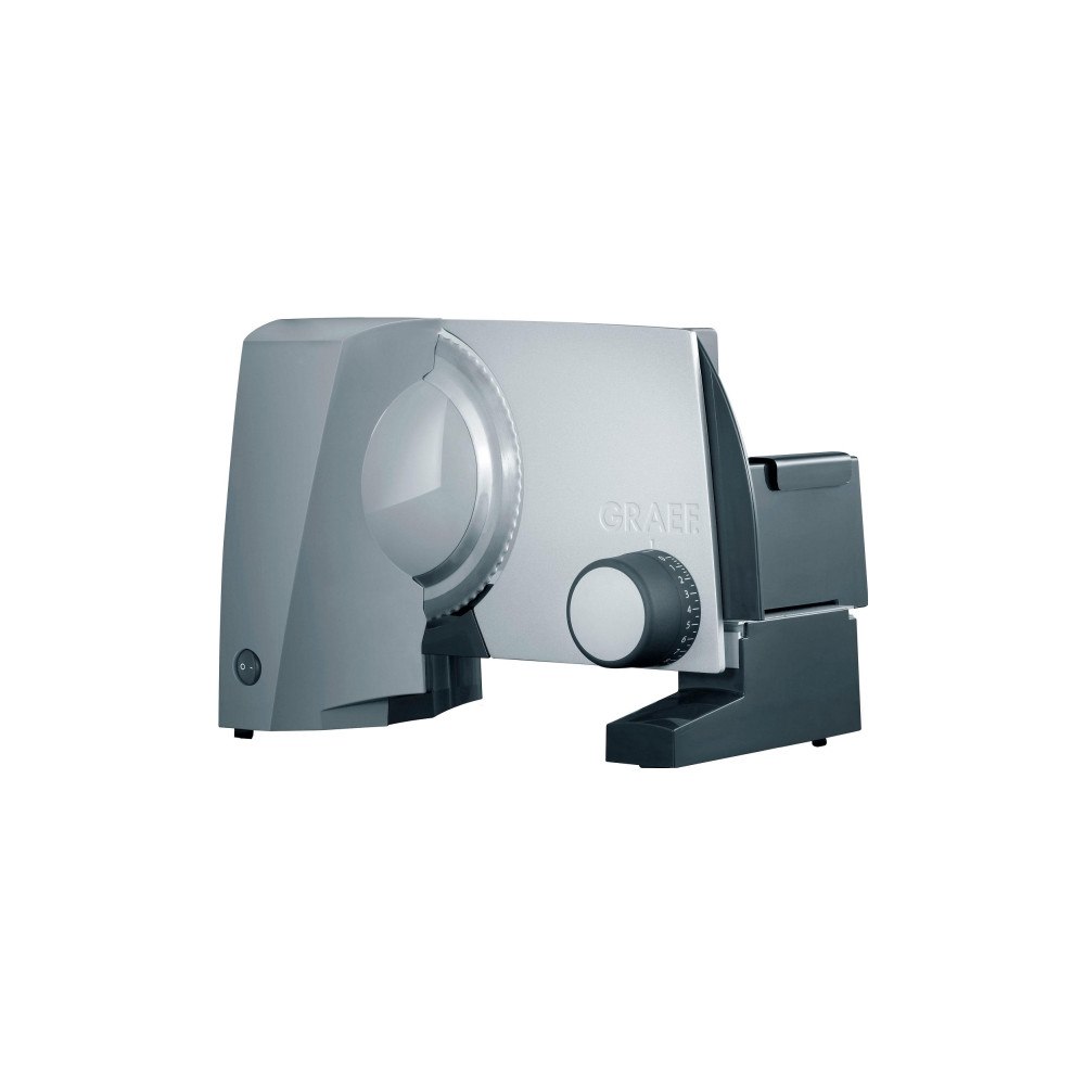 Graef Graef G 52 Twin, Elektrisk, 2 cm, Grå, Gjuten aluminium, Met...