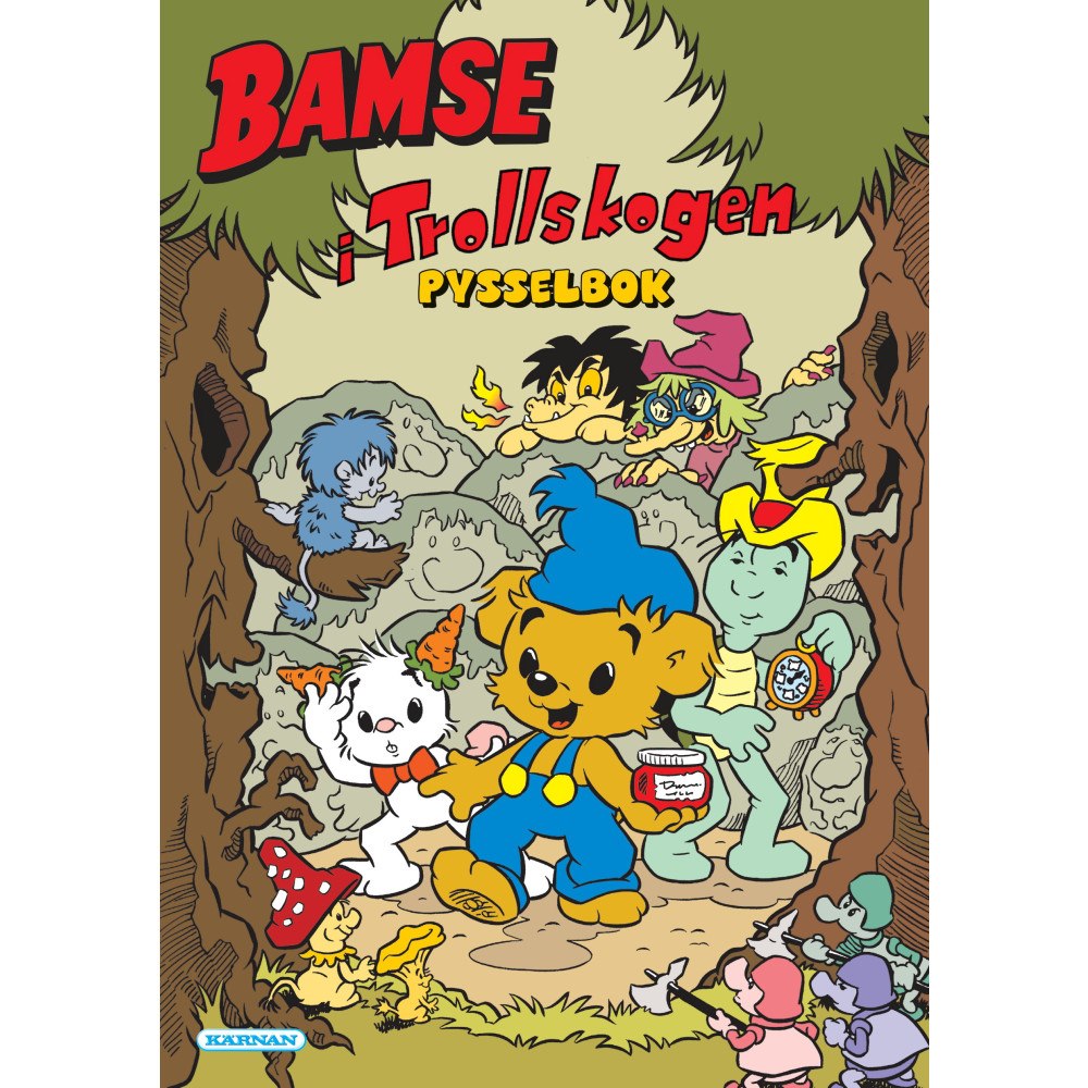 Egmont Story House Bamse i Trollskogen : pysselbok (häftad)