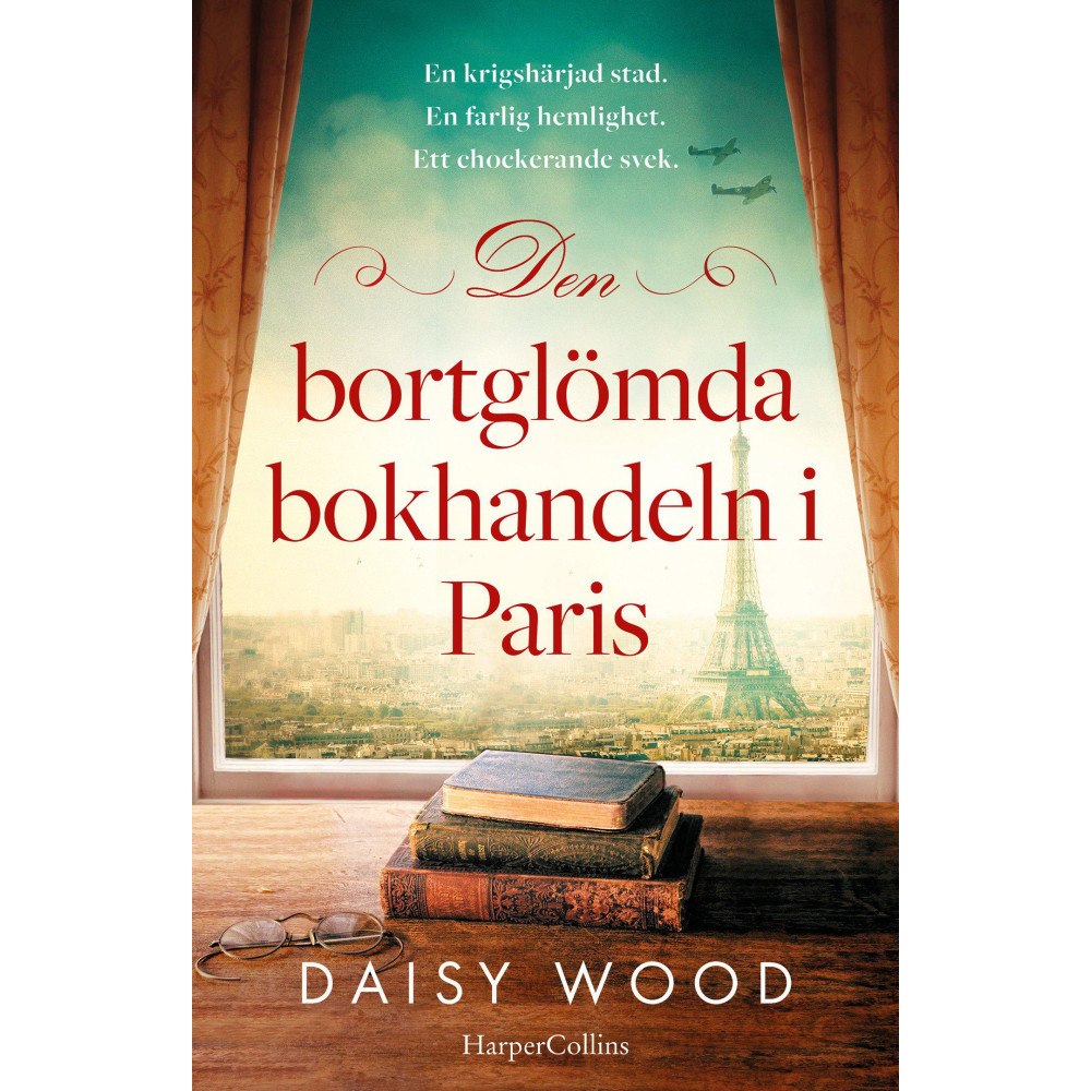 Daisy Wood Den bortglömda bokhandeln i Paris (inbunden)