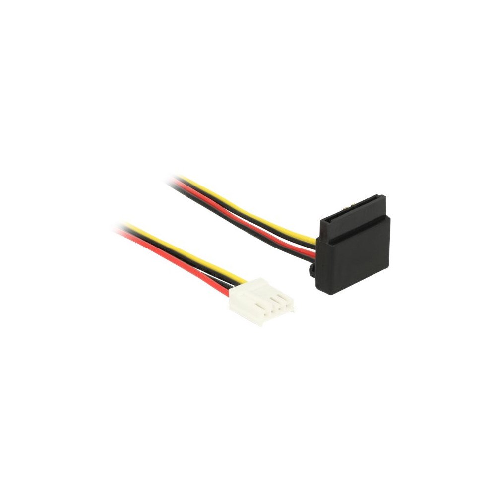 DeLOCK Delock Floppy 4 pin female > SATA 15 pin female metal