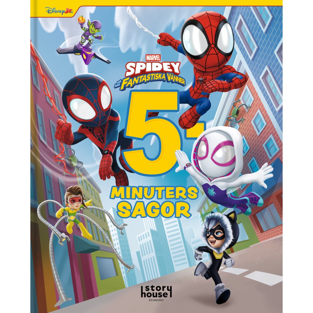 Egmont Story House 5-minuters godnattsagor Spidey (bok, kartonnage)